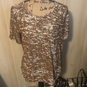 Gilded intent blouse